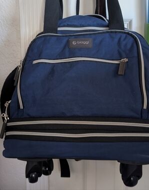 Biaggi Navy Blue Men's Travel Bag